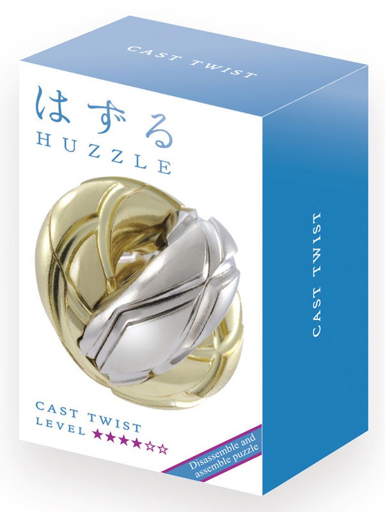 Hanayama, Huzzle Cast Twist, łamigłówka, poziom 4/6