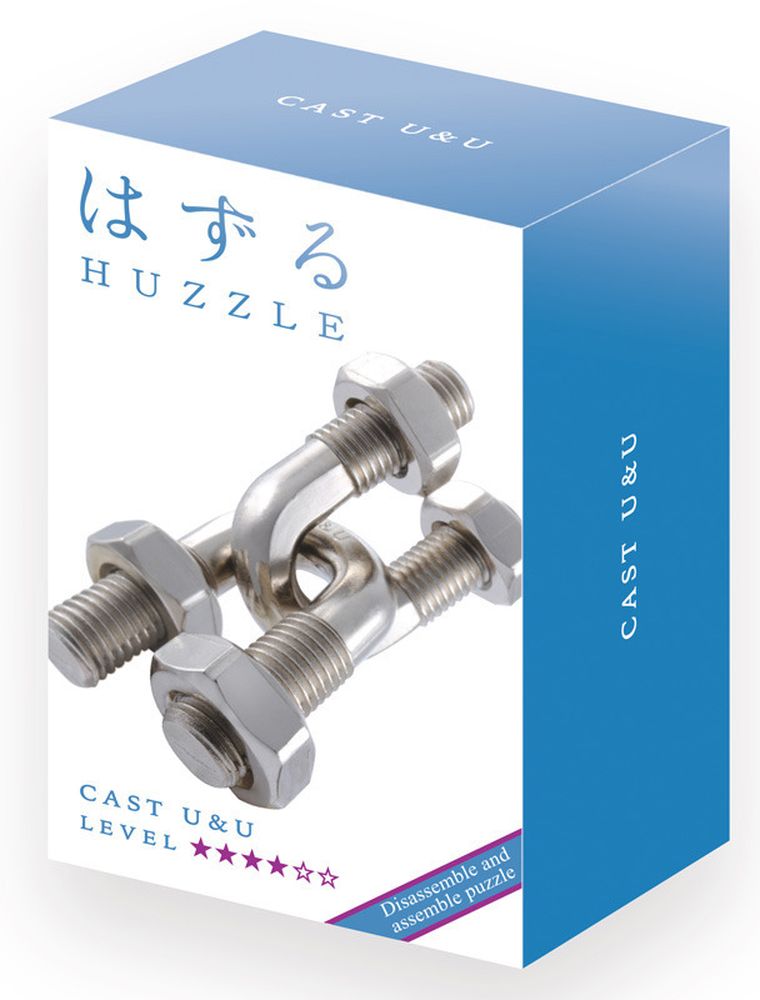 Hanayama, Huzzle Cast U&U, łamigłówka, poziom 4/6