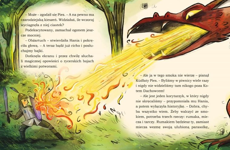 Hania i Kudłaty Pies. Wyprawa na smoka