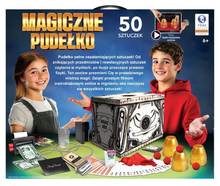 Hanky Panky, Magiczne Pudełko, 50 sztuczek magicznych