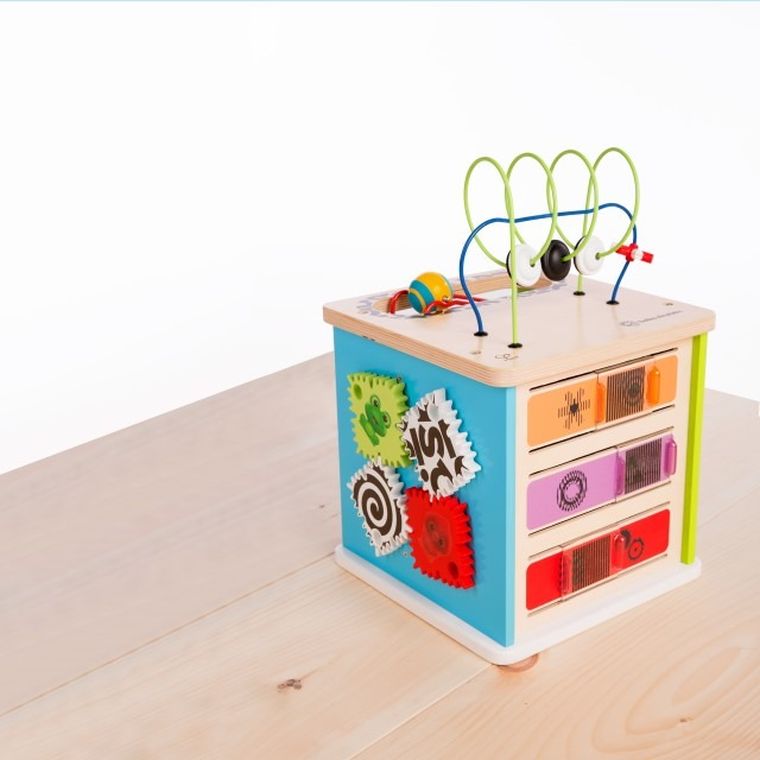 Hape, Baby Einstein, innowacyjna stacja, kostka edukacyjna