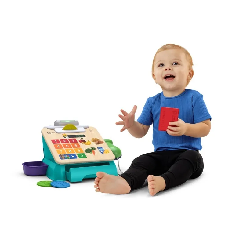 Hape, Baby Einstein, Magiczna dotykowa kasa fiskalna, zabawka interaktywna