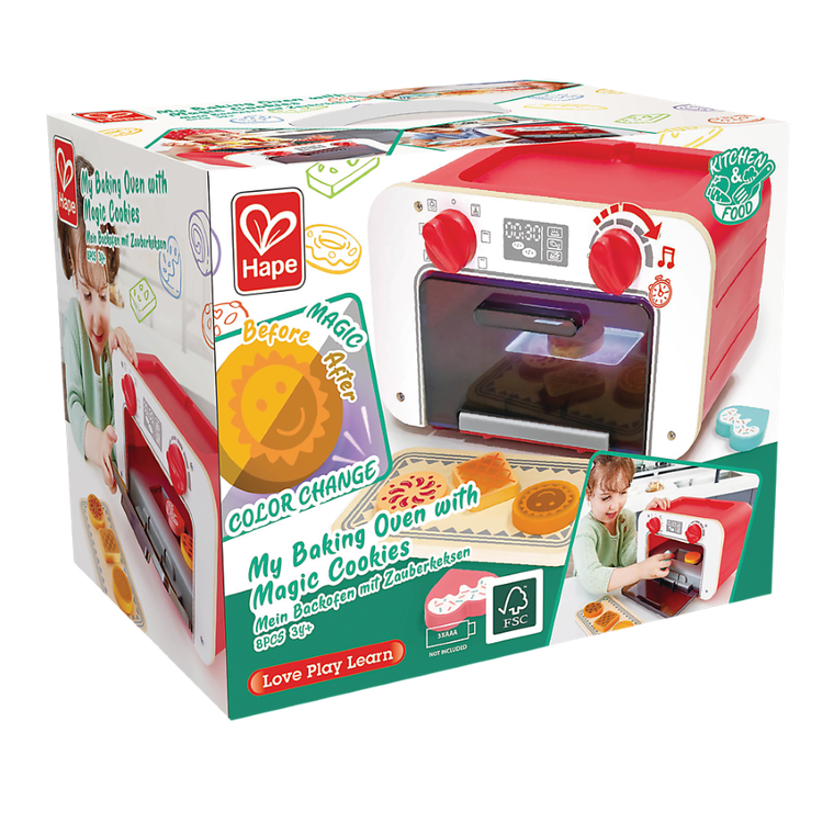 Hape, Magiczny piekarnik, zabawka interaktywna