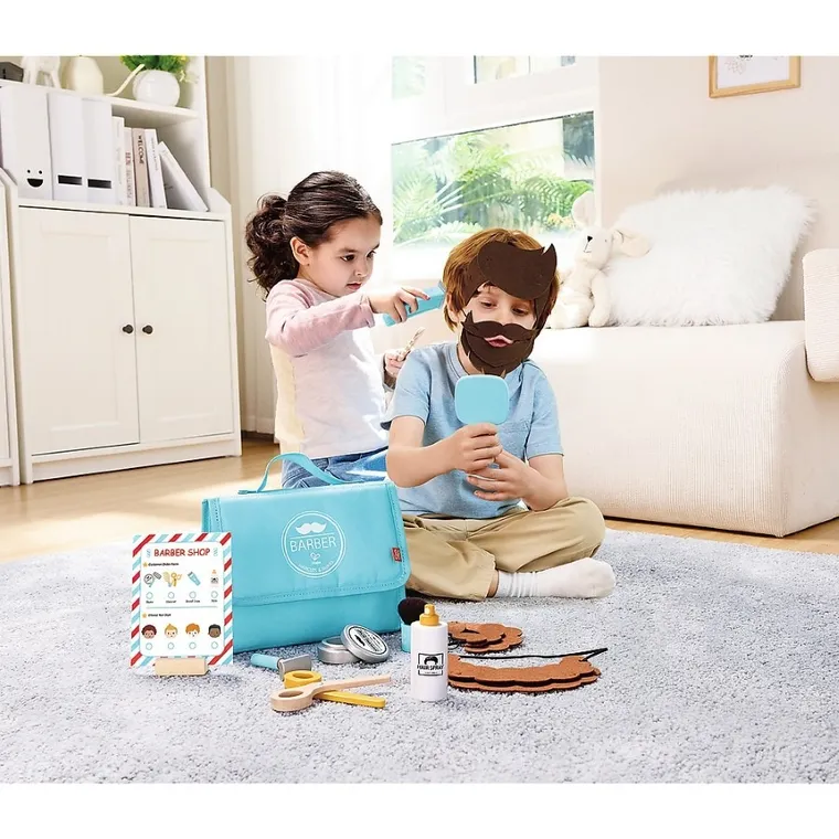 Hape, Zestaw Małego Barbera, zestaw kreatywny