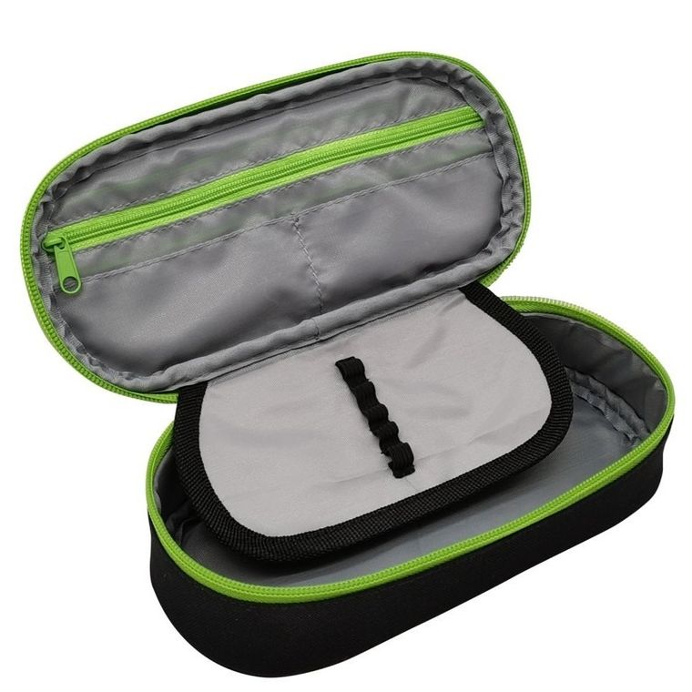 Happy Color, piórnik, owalny, Pixi Green