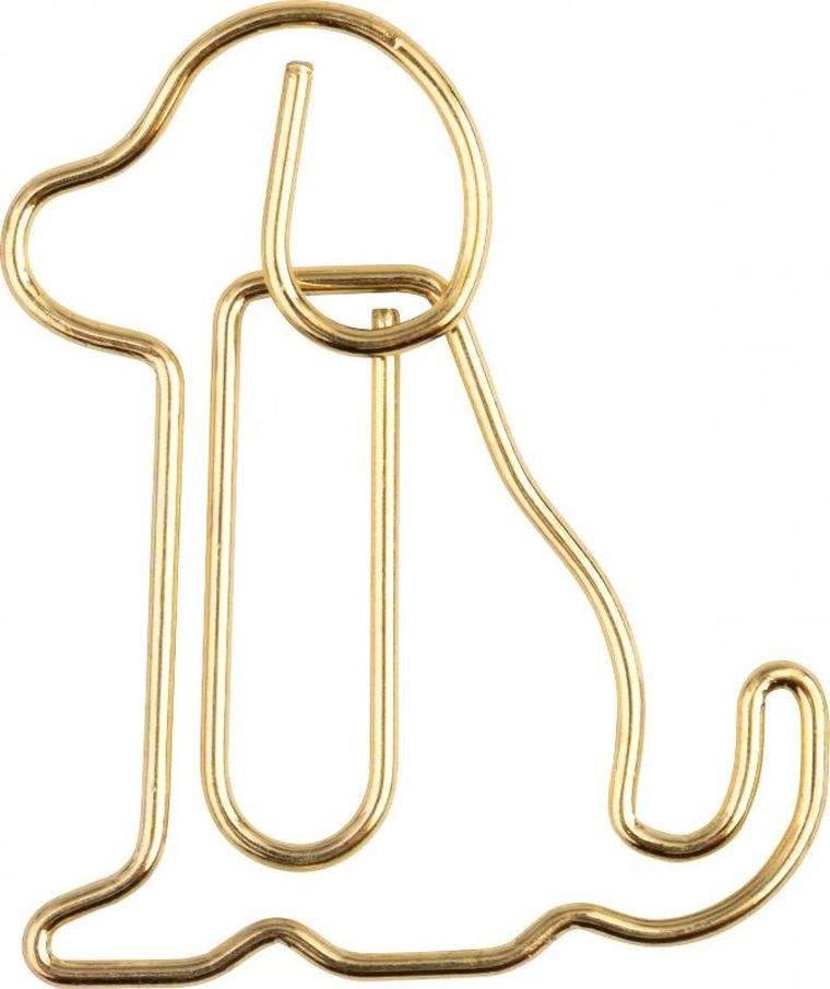 Happy Color, spinacze ozdobne, Zestaw Cat&dog, 7 Szt