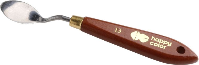 Happy Color, szpachelka malarska nr 13, uchwyt drewno bukowe