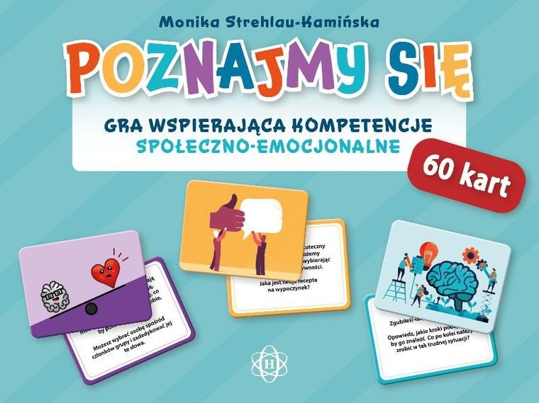 Harmonia, Poznajmy się, Gra wspierająca kompetencje społeczno-emocjonalne, 60 kart