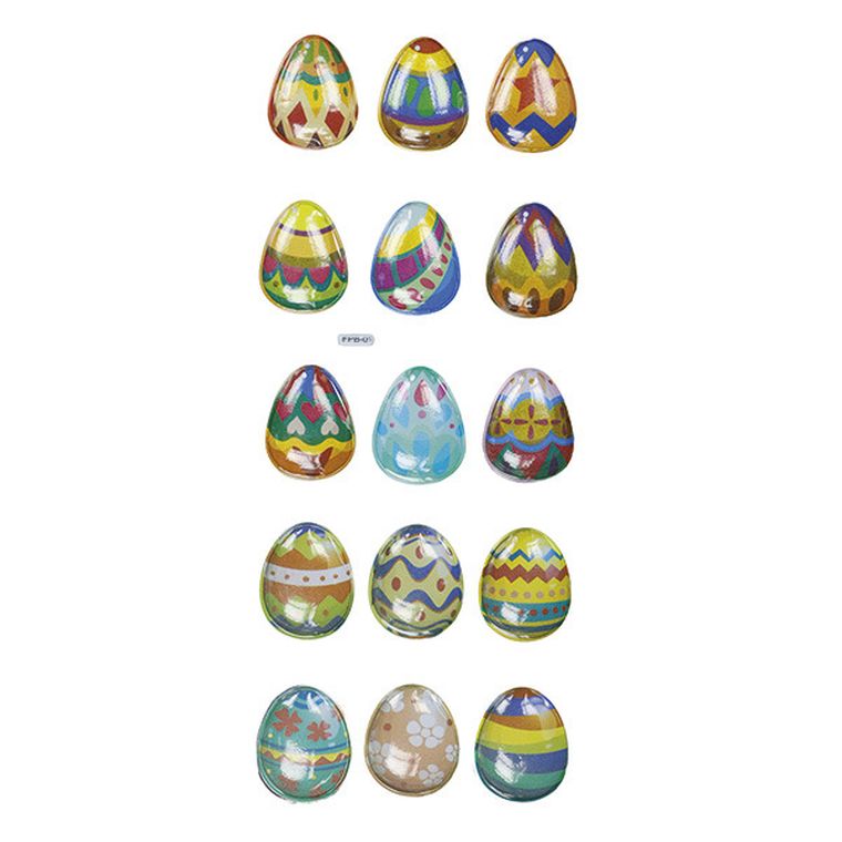 Hasta, Titanum Craft-fun Series, naklejki wypukłe, pisanki