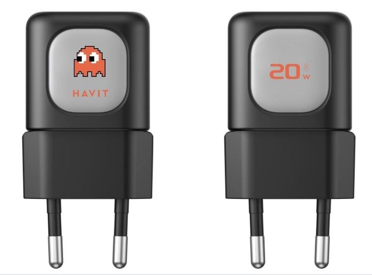 Havit, zestaw podróżny: ładowarka podróżna + power bank + kabel USB-C + wentylator ręczny