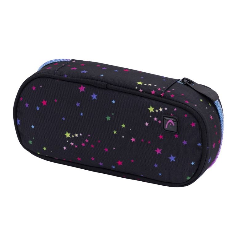 Head, Golden Effect, piórnik, owalny, Rainbow Kitty