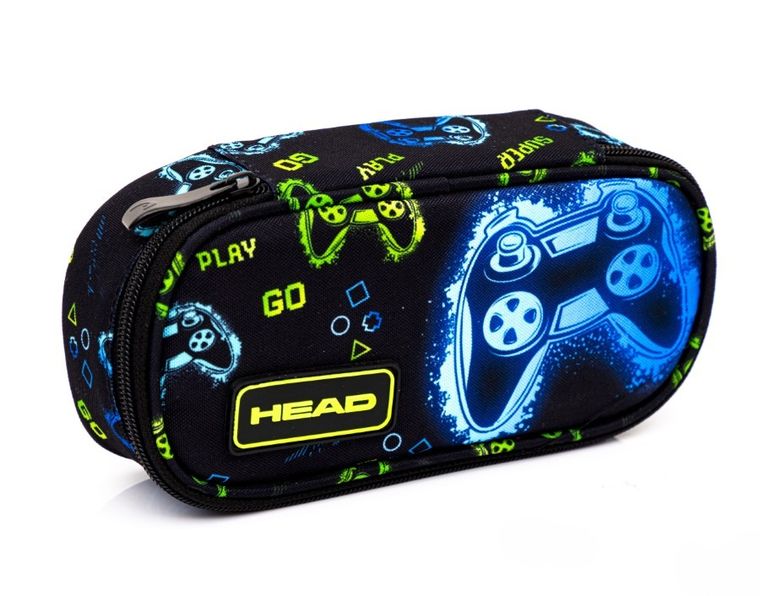 Head, piórnik, owalny, Go Playing Neon