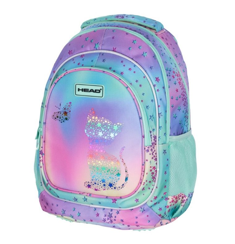 Head, plecak szkolny, 3-komorowy, Kitty Ombre