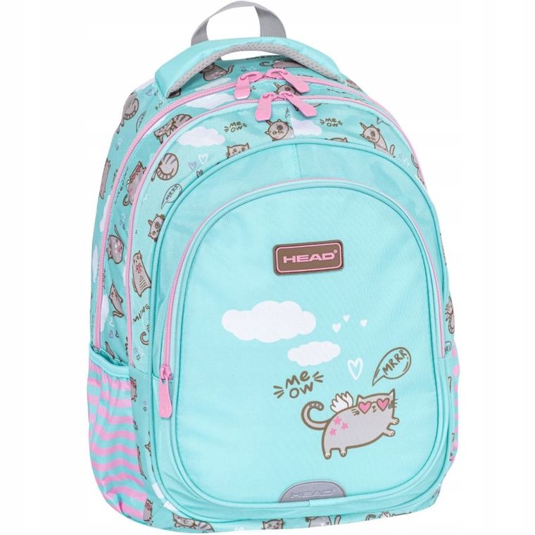 Head, plecak szkolny, 3-komorowy, Meow