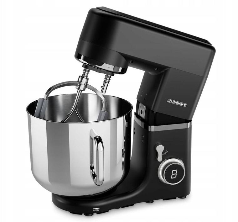 Heinrich's, robot kuchenny, czarny, HKM 8120 SW