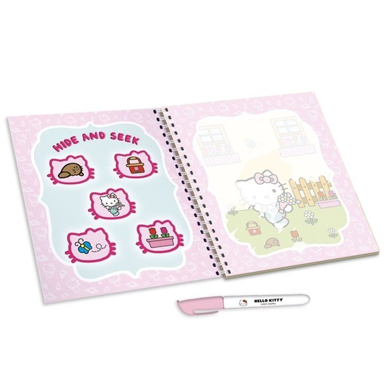 Hello Kitty. Kolorowanka wodna