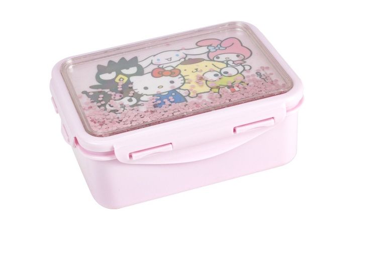 Hello Kitty, lunchbox z brokatem, 770 ml