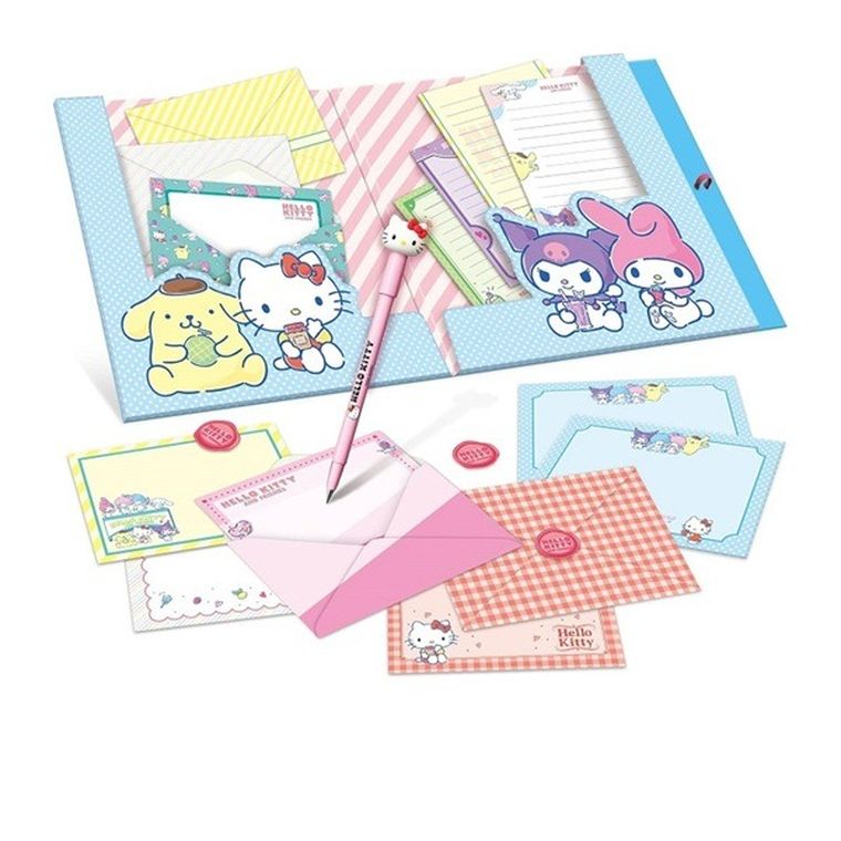 Hello Kitty. Naklejki i stempelki