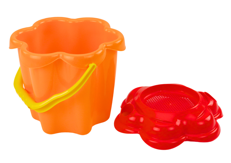 Hemar Family, Kwiatek, zestaw do piasku, 9 elementów