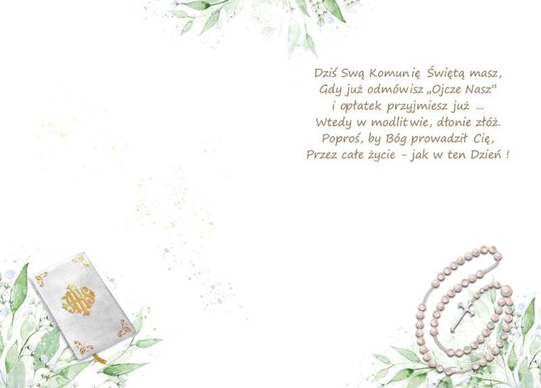 Henry, karnet A5, Eucharystia