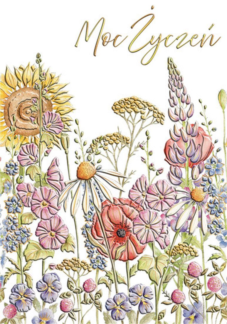 Henry, karnet A5, Imieniny, Ogródek