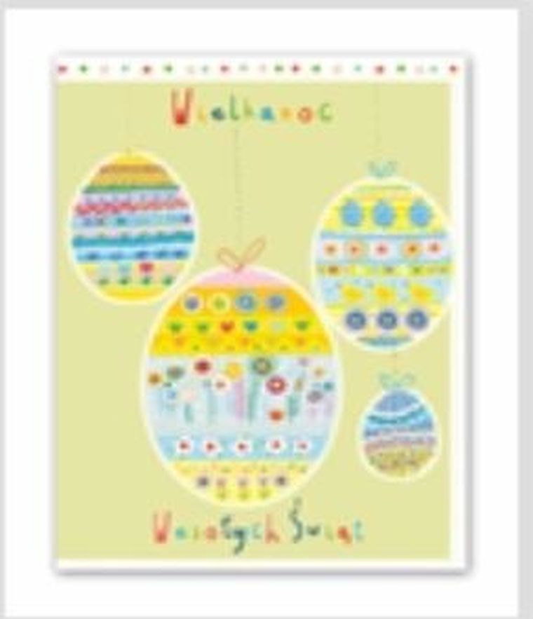 Henry, karnet B6, Wielkanoc pisanki