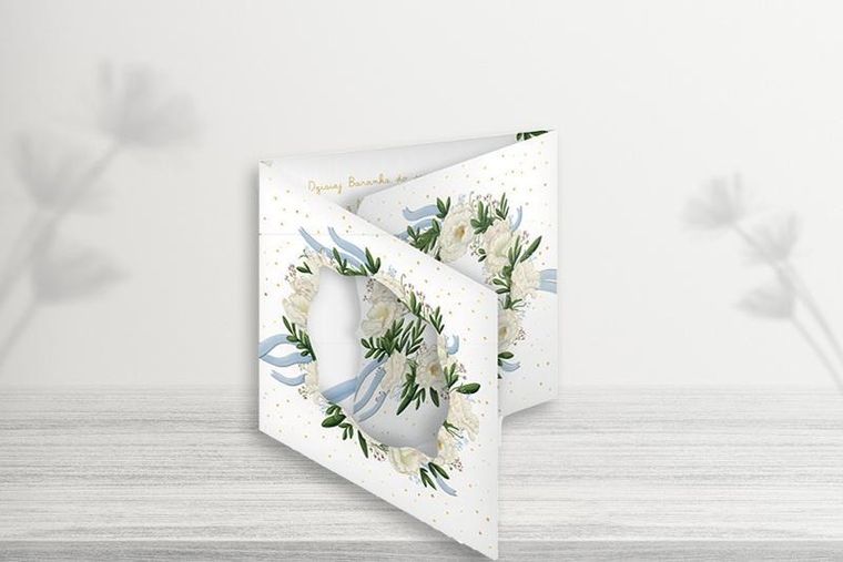 Henry, karnet, IHS z wianuszkiem