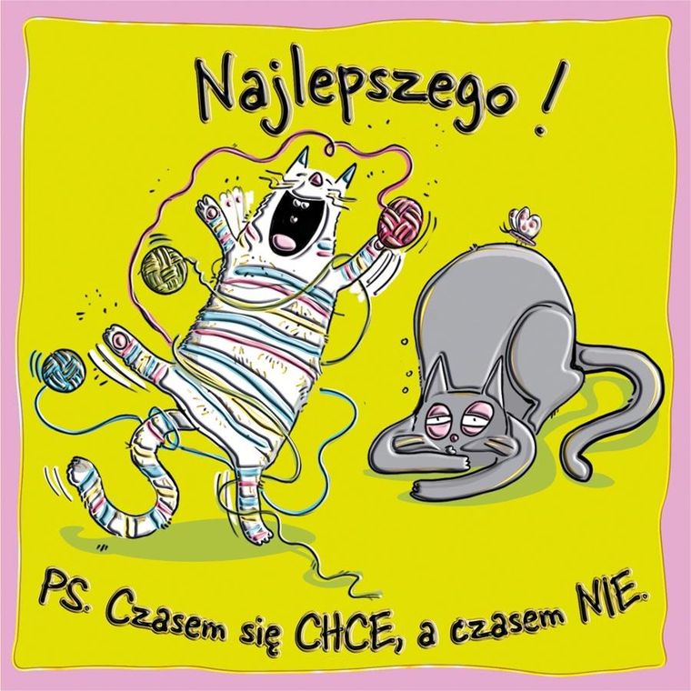 Henry, karnet kwadratowy, Kotki i psotki