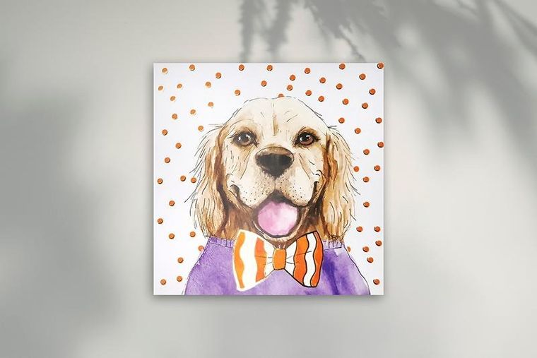 Henry, karnet, pies pomarańcz