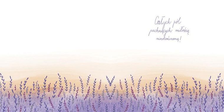 Henry, karnet, ślub, para w lawendzie