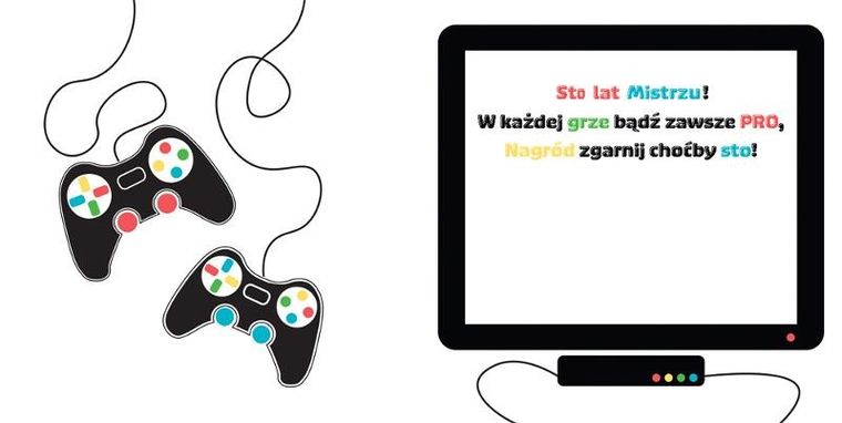 Henry, kartka okolicznościowa, gaming