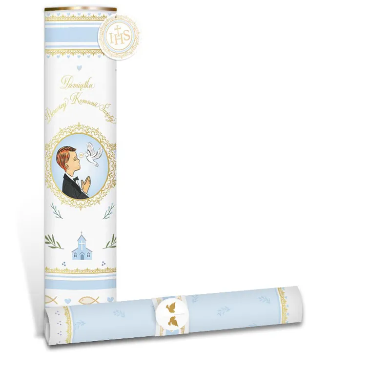 Henry, Pamiątka Komunijna, tuba, niebieska