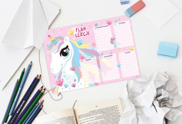 Henry, plan lekcji A5, Jednorożec