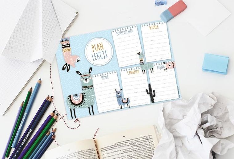 Henry, plan lekcji A5, Lamy