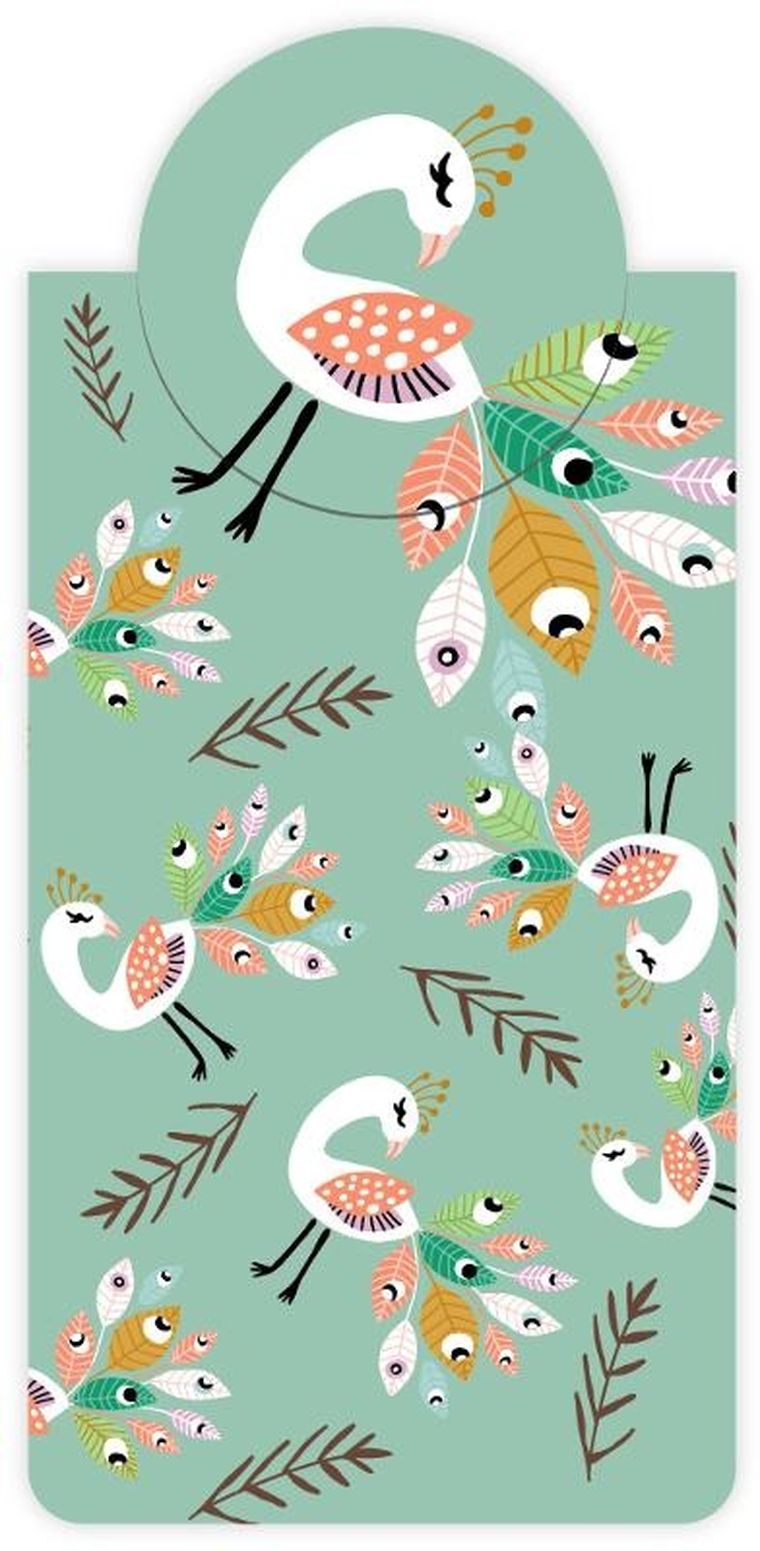 Henry, zakladka magnetyczna do książki, paw