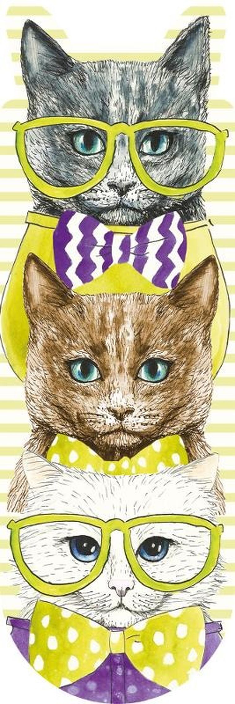 Henry, zakładka zapachowa, Kot, seledyn