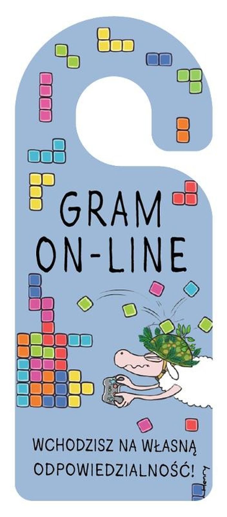 Henry, zawieszka na klamkę, gram on-line