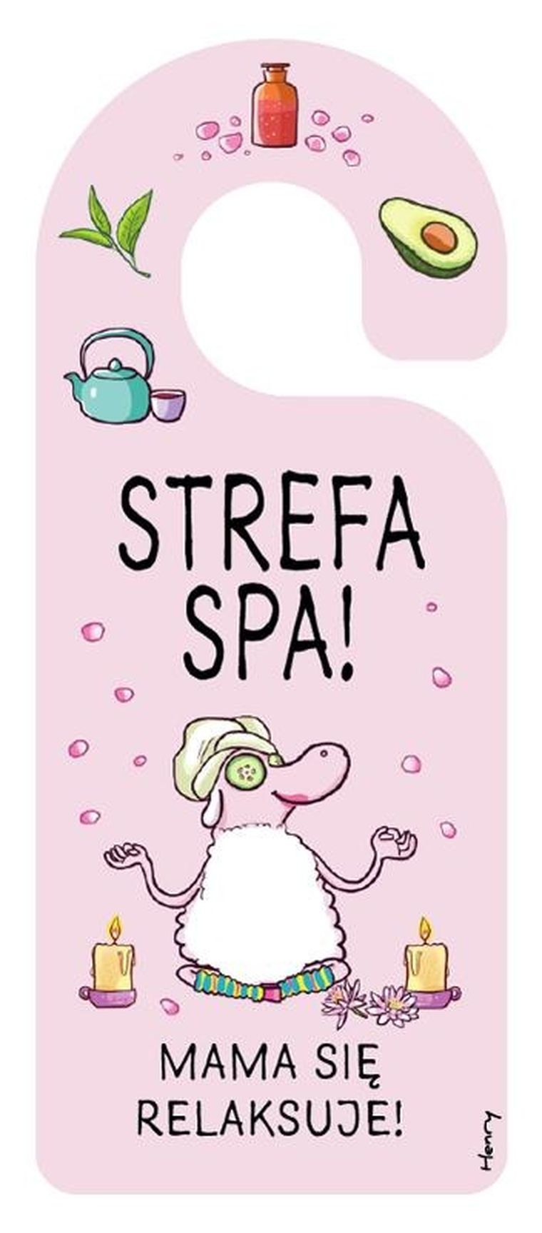 Henry, zawieszka na klamkę, strefa spa