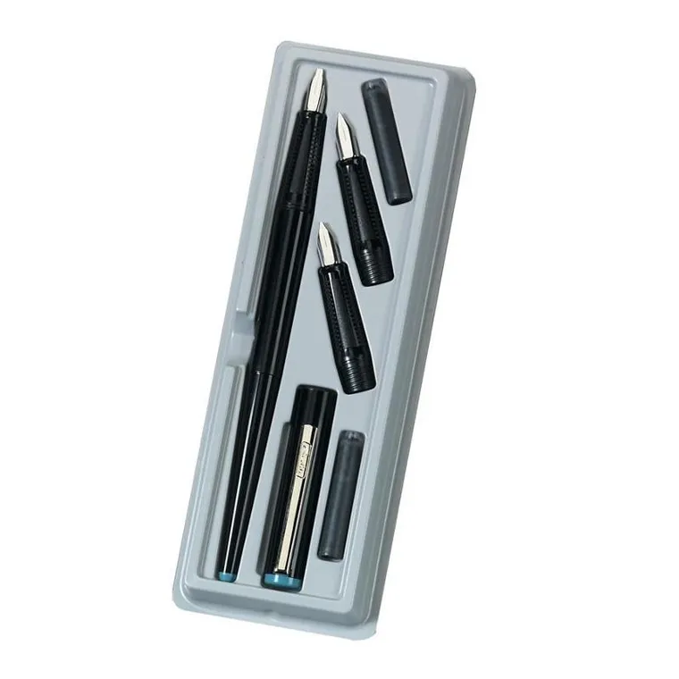 Herlitz, zestaw do kaligrafii, pióro wieczne, 1.1, 1.5, 2.3 mm