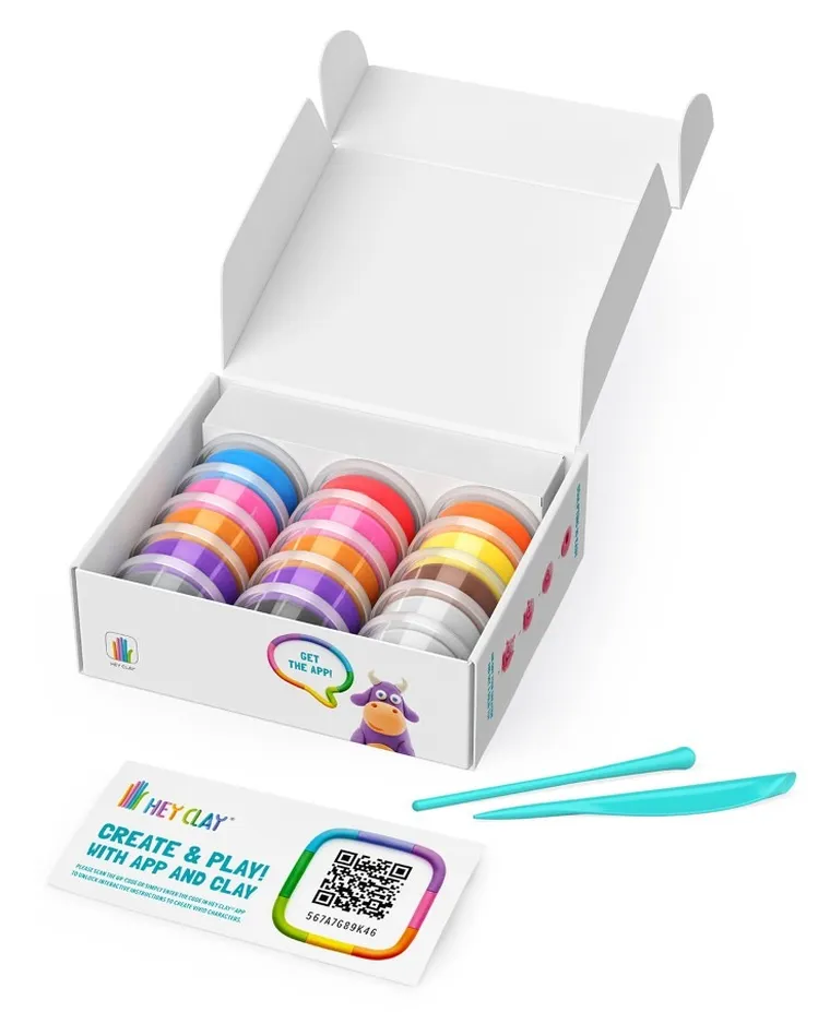 Hey Clay, Zwierzęta, masa plastyczna, 15 szt.