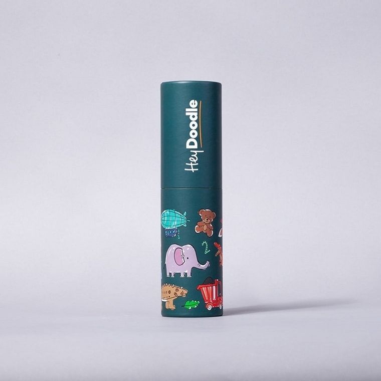 Hey Doodle, mata silikonowa do kolorowania A4, słoneczne bazgrołki