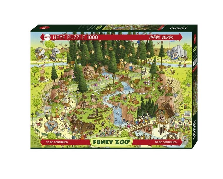Heye, Black Forest Habitat, puzzle, 1000 elementów