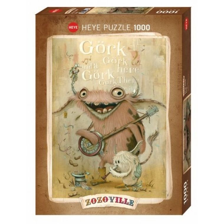 Heye, Zozoville Banjo, puzzle, 1000 elementów