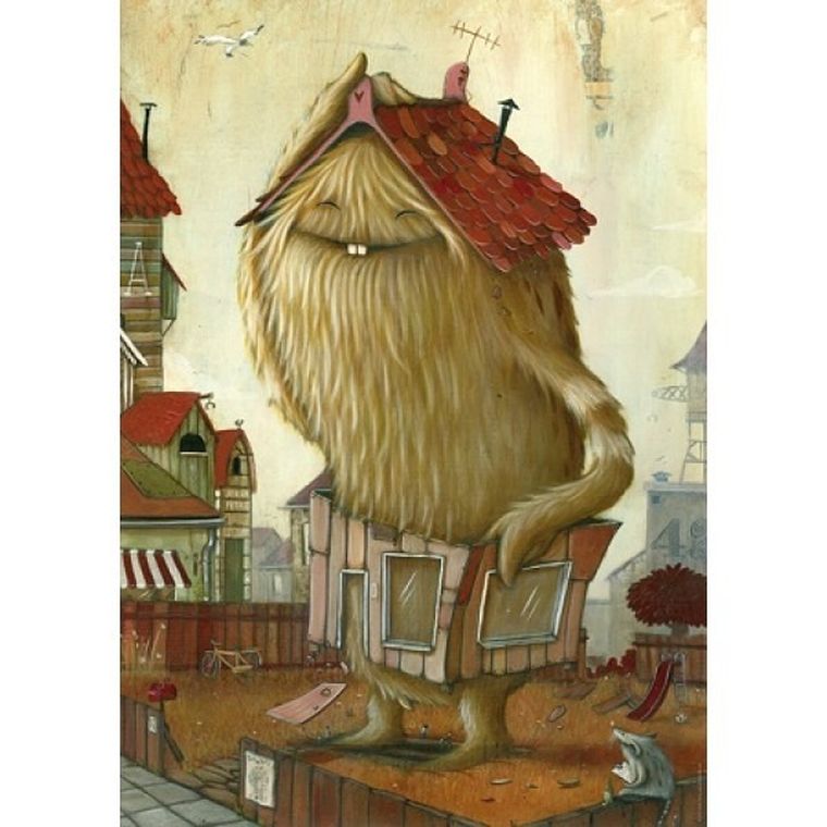 Heye, Zozoville, Sąsiad, puzzle, 1000 elementów