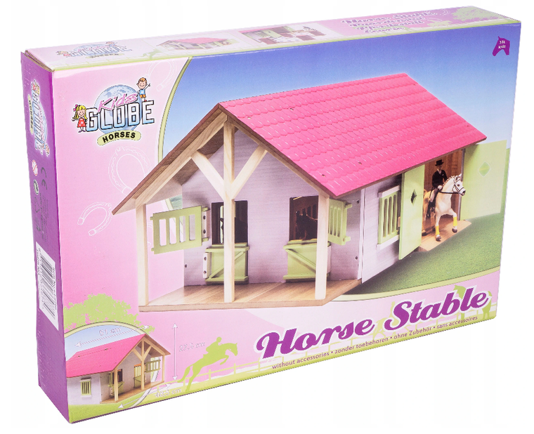 Hipo, budynek gospodarczy, stajnia drewniana, 51-40,5-27,5 cm