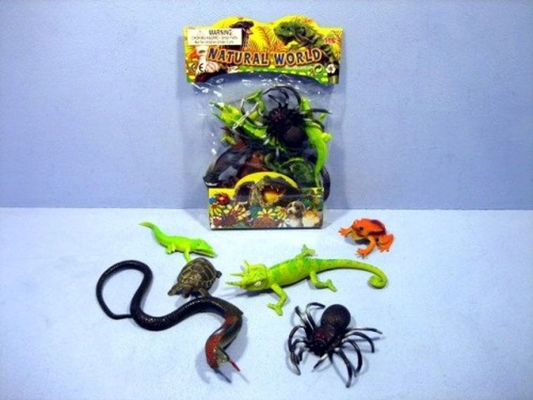 Hipo, gady, figurki, 6 szt.