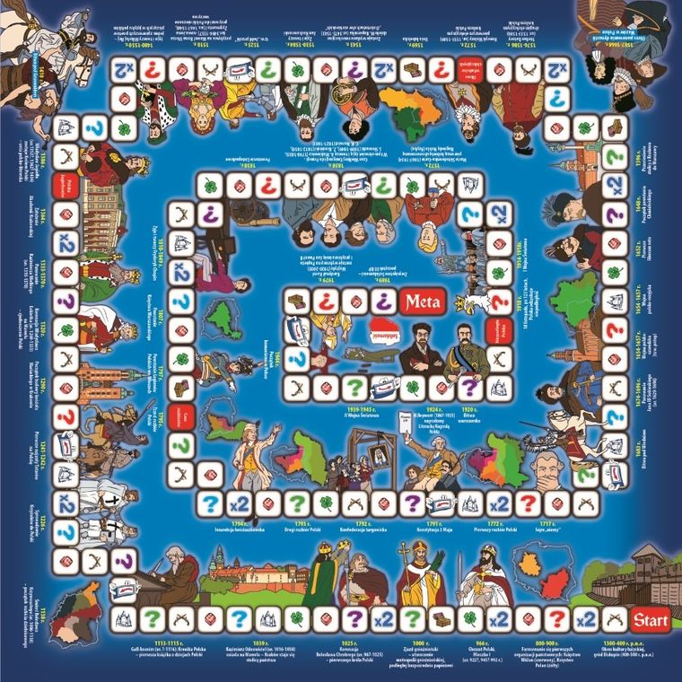 Hipokampus, Był sobie człowiek, Historia Polski, gra planszowa