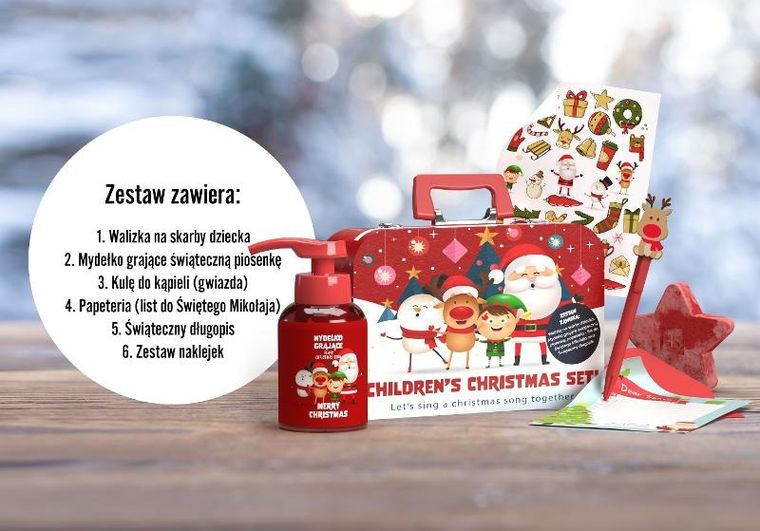 HiSkin, zestaw świąteczny children`s, 6 szt.