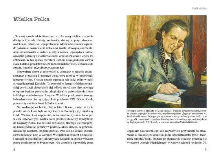 Historia i świętość. Zofia Kossak biografia ilustrowana