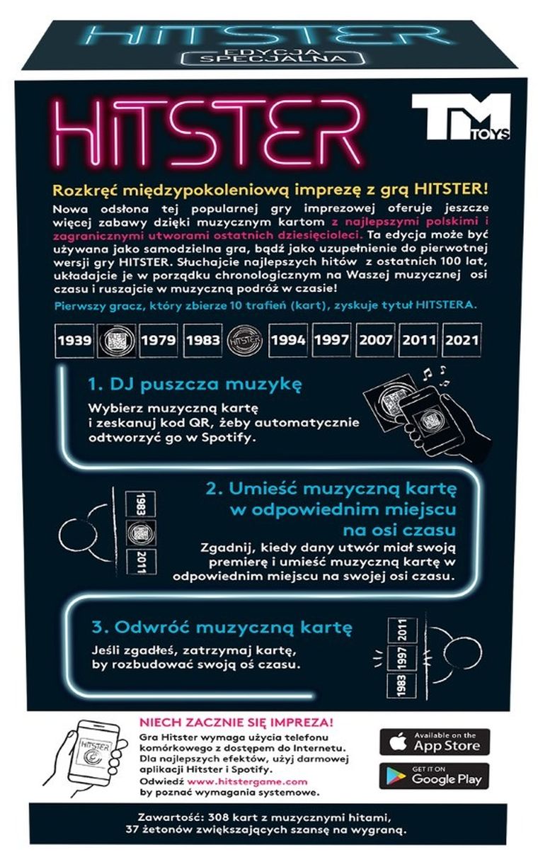 Hitster, imprezowa gra muzyczna